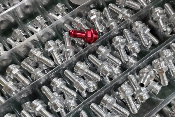 Aluminum motorsports connector components